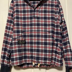 Vermont flannel pull over